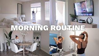 MORNING ROUTINE: Quick Reset + Being Productive | Marie Jay