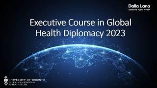 Global Health Diplomacy Discussion Panel June 2023