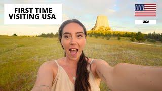 MY FIRST TIME IN THE USA - Chicago and Wyoming