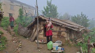 Beautiful Nepali Mountain Village Life of Nepal |Very Peaceful And Relaxing Hari Rokaya Village Life