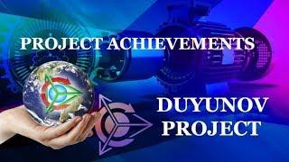 Project achievements  Duyunov project