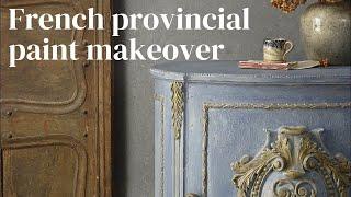 DIY French provincial furniture flip.