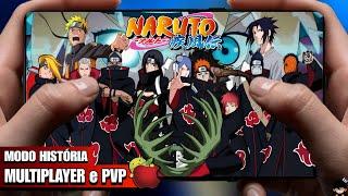 SAIU NOVO INCRÍVEL JOGO DO NARUTO PARA CELULAR 2024