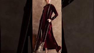 Velvet winter Fabric #fashion#winterdress #shortvideo #girlswear