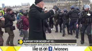 Cash donations for French "yellow vest" boxer spark condemnation