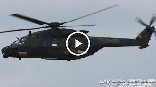 NHIndustries NH90 TTH - German Army 79+23 - departure from Lechfeld Air Base