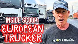 Interview: Life of a European Truck Driver! What We Learned!