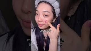 full skincare routine for sensitive acne prone skin I BLOOMING KOCO #shorts