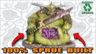 Turn Warhammer 40k Sprues into The Great Unclean One...