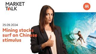 Mining stocks extend rally on China stimulus | MarketTalk: What’s up today? | Swissquote