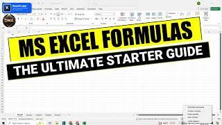 Excel Formulas | Ultimate starter guide | Formula and function basics