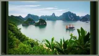 HA LONG BAY- VIETNAM with music from Dan Bau