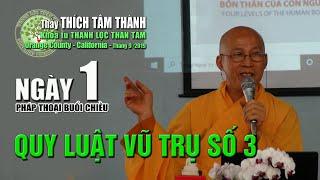 Thầy Thích Tâm Thành khóa TLTT ngày 1/Tối: NGUYÊN TẮC TRỊ LIỆU ĐÚNG ĐẮN