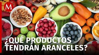 Estos son los productos mexicanos que se verán afectados por los aranceles de Trump