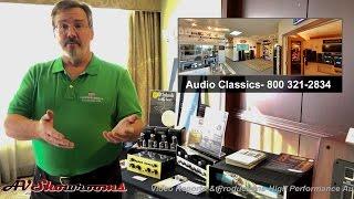 Audio Classics, the McIntosh Labs experts, amplifiers, tuners, CD players, speakers.