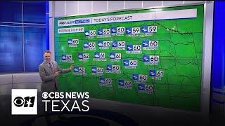 Another pleasant, partly sunny day for North Texas