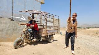 "Journey to the Village: The Evil Slave Threatens the Lives of Bardia and Ario"