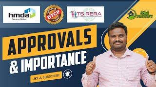 HMDA, DTCP Approval Process | TS Rera Registration | Real Estate | SAI PLOTIFY