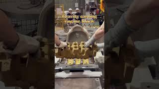 Gravity castingengine block