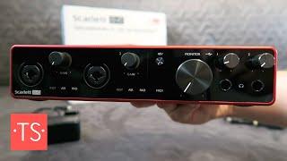 Focusrite Scarlett 8i6 3rd Gen Audio Interface Unboxing and Setup