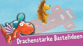 Straßenkreide - Basteln für Kinder - Der kleine Drache Kokosnuss