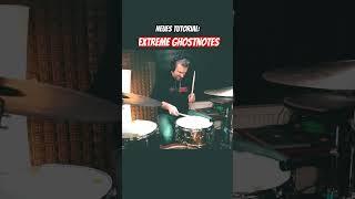 Extreme Ghostnoting - 6 Ghostnotes am Stück? #shorts #schlagzeug #ghostnotes #drumgrooves