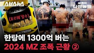 경찰학부 교수가 말하는 MZ조폭을 유독 잡기 힘든 이유 [세계의 나쁜놈들 : MZ 조폭中편 | 염건웅 유원대 경찰학과 교수ㅣ스브스뉴스ㅣ인덕션]