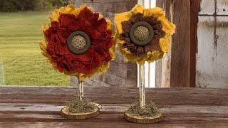 Beautiful posie pocket sunflowers diy