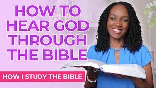 How to Hear God When You Study the Bible | POWERFUL Bible Study Tips for Women