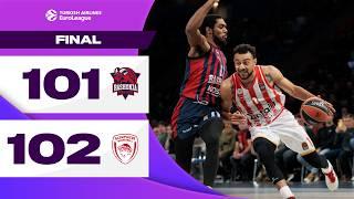 What an OVERTIME THRILLER | Baskonia – Olympiacos | BASKETBALL HIGHLIGHTS R21 2024-25