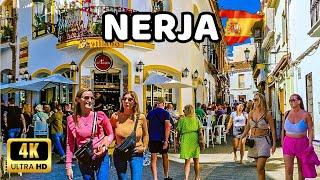 [4K] NERJA - The Best Holiday Destination in Spain - Europe's Beautiful Places - Costa del Sol