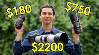 $180 vs $2200 Telephoto Lens – Choosing Your Perfect Telephoto