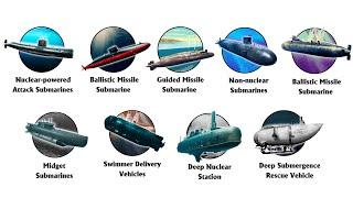 EVERY Type of Submarine EXPLAINED in 13 Minutes!