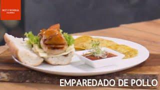 Emparedado de pollo