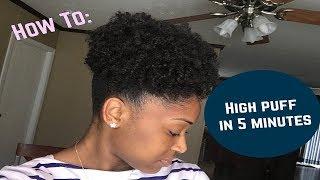 How To: HIGH PUFF in 5 MINUTES | STARRING LIA