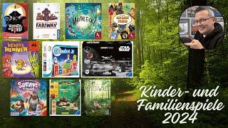 Kinderspiele und Familienspiele 2024! Was lohnt sich? Teil 3