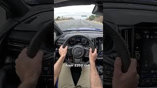 The Subaru WRX tS Needs to Downshift to Pass