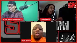 Squadkast TV 3H monster's of battle rap: Aye Verb bs DMV and URL P! #battlerap #ayeverb #dmv