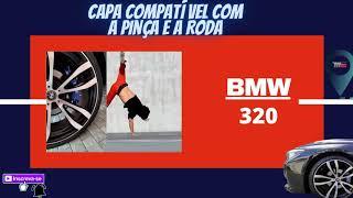 Capa para pinça de Freio Esportiva. Compatível com BMW 320