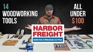 Woodworking On A Budget: Harbor Freight Tools For Under $100!