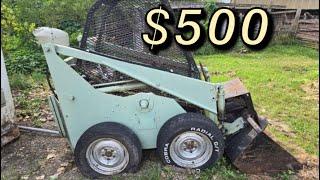 $500 skid steer from the 70s. Is it a steal? Either way let’s get it running! 33hp Gehl 2500.