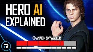 Star Wars Battlefront 2 - Hero AI Explained (Co-Op and Instant Action Gameplay)