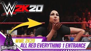 WWE 2K20 Eva Marie: All Red Everything 1 Preset Entrance #WWE2K20 #WWE