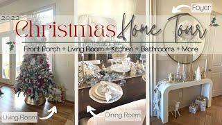 Christmas Home Tour | Christmas 2022 Tour | Christmas Decorate with Me | New Construction Home