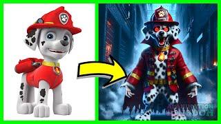 Paw Patrol as Vampires | Ai Animation Kingdom