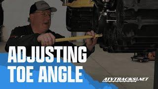 Adjusting Toe-in angle on Camso ATV / UTV Track systems