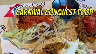 Carnival Conquest Food Too Good To Skip