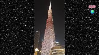 Dubai Burj Khalifa Light Show|Stunning Laser Light Show 2024 Dubai|Dubai Tourist Attractions