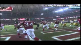 Michael Turner(Beast Mode) NFC Divisional Playoffs 2011 Sick TD Run