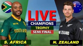 SA vs NZ - Semi Final | Live Cricket Match Today | SA vs NZ Live Match Today | SA Batting